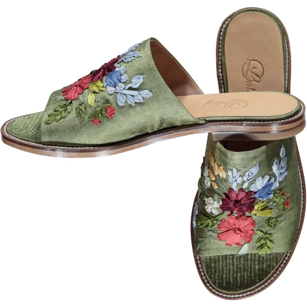 Chaussures - CHAUSSONS BRODÉS CHAUSSURES EN CUIR FAIT MAIN - LALAY