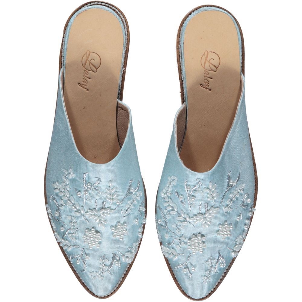 Chaussures - CHAUSSONS BRODÉS CHAUSSURES EN CUIR FAIT MAIN - LALAY