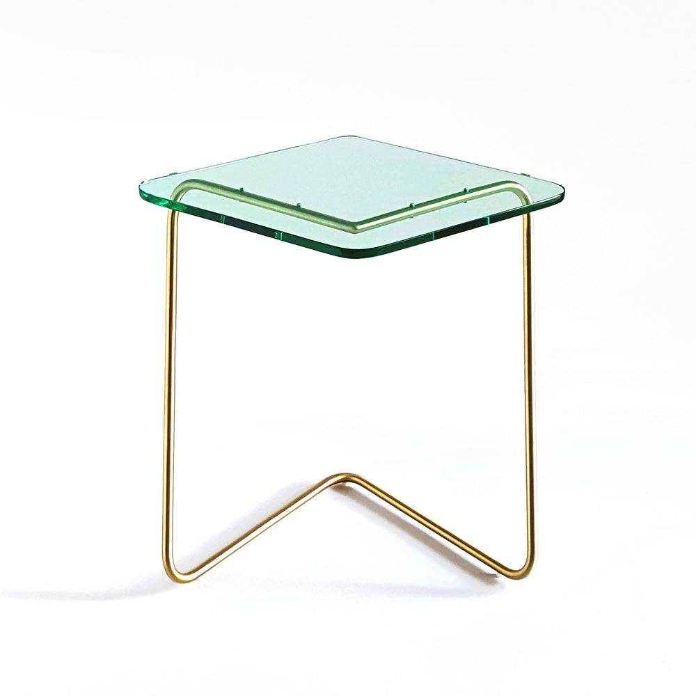 Coffee tables - The Diamond Table/Brass - KRAY STUDIO