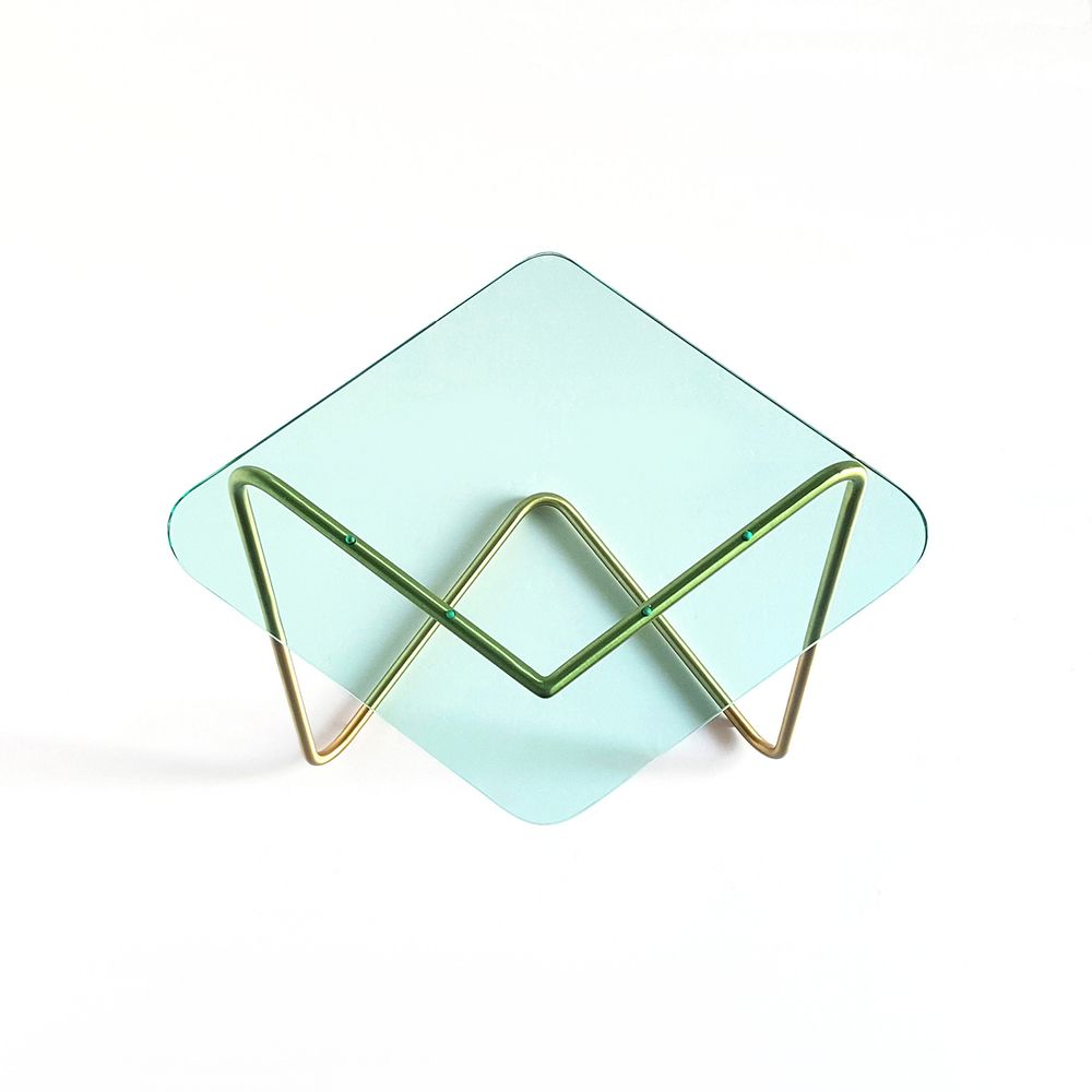 Coffee tables - The Diamond Table/Brass - KRAY STUDIO