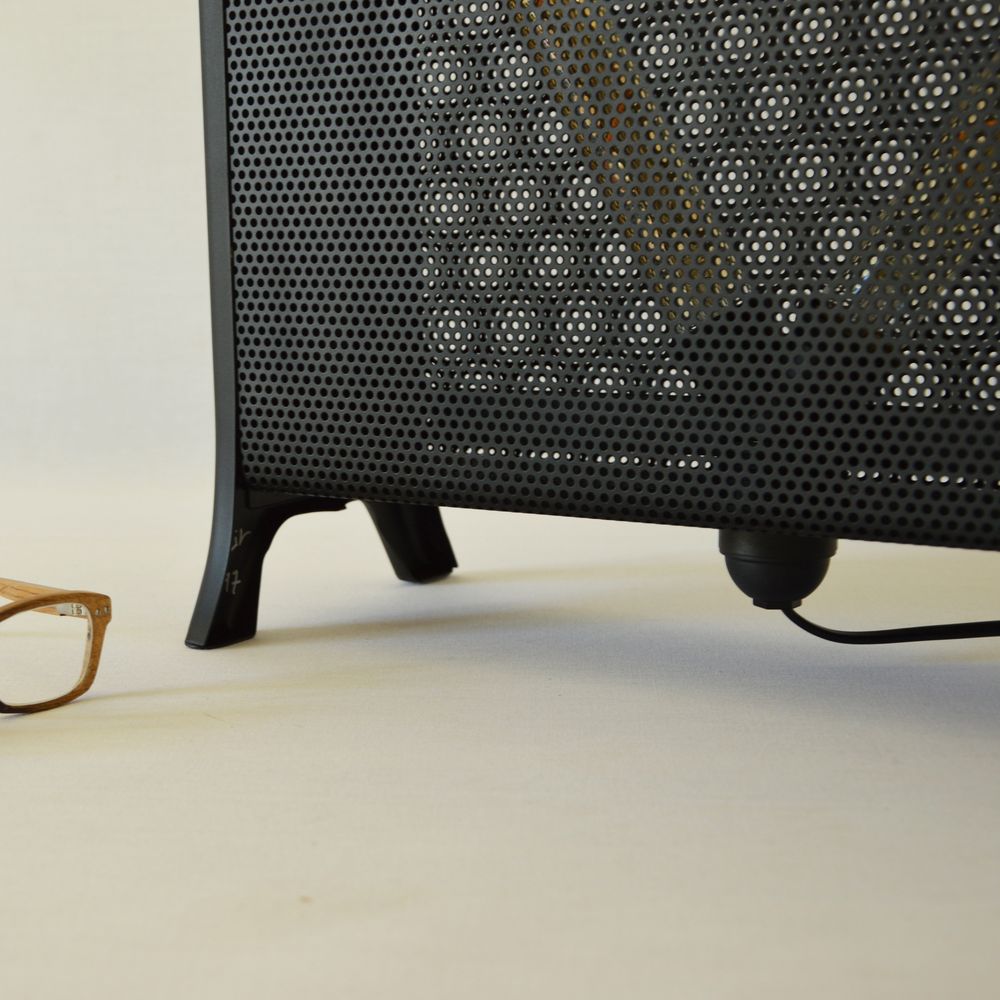 Objets design - Luminaire upcycling design noire Big Noirot retro led - ARTJL
