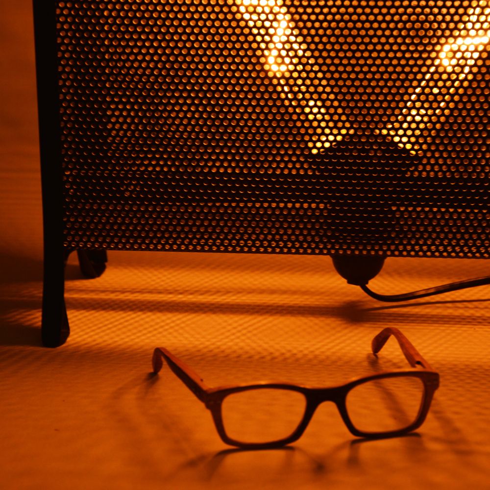 Objets design - Luminaire upcycling design noire Big Noirot retro led - ARTJL