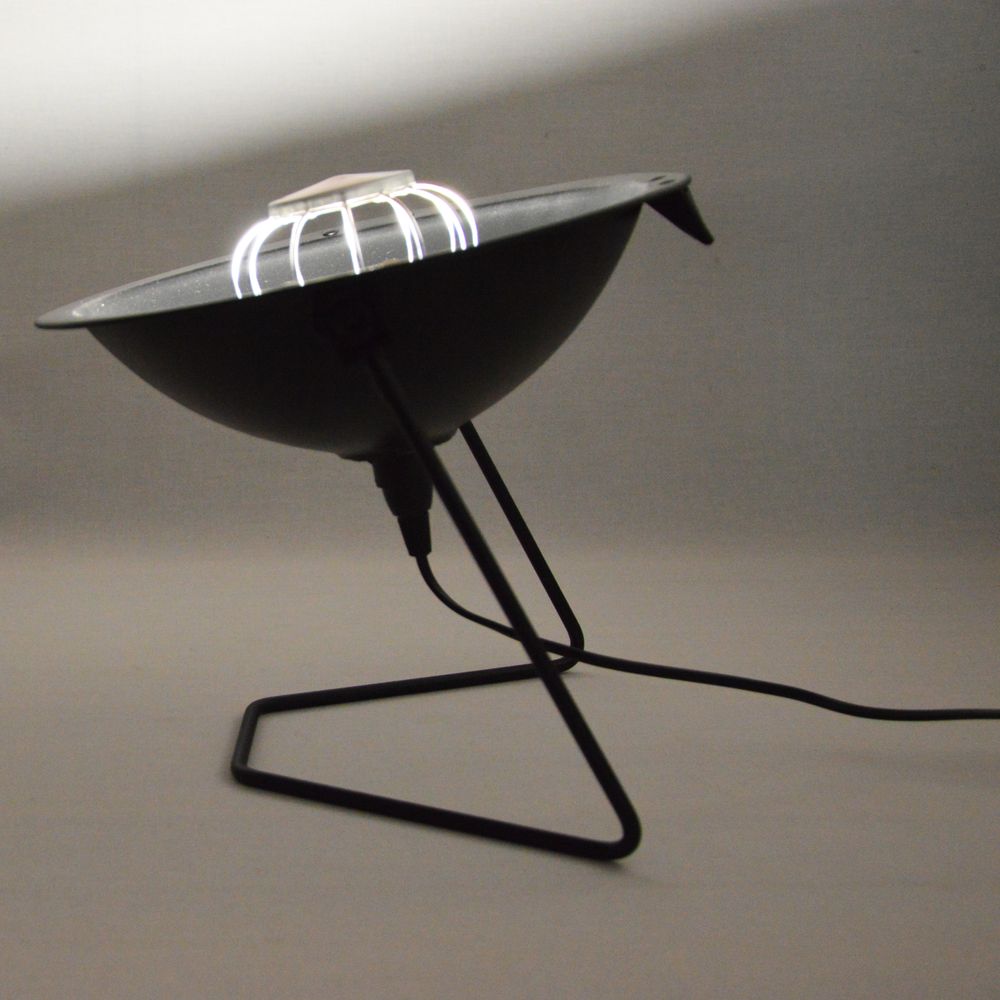 Objets design - Luminaire écoresponsable Calor parabole noir mat - ARTJL