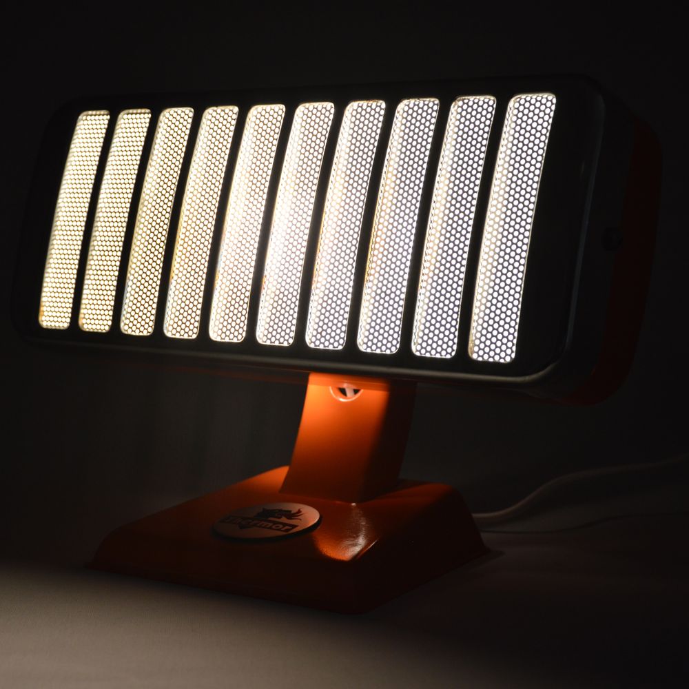 Objets design - Lampe design vintage petit Thermor orange brillant - ARTJL