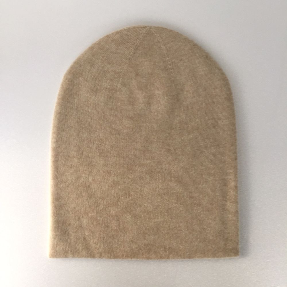 Chapeaux - Bonnet en cachemire double épaisseur en jersey, réversible. - COCOON PARIS