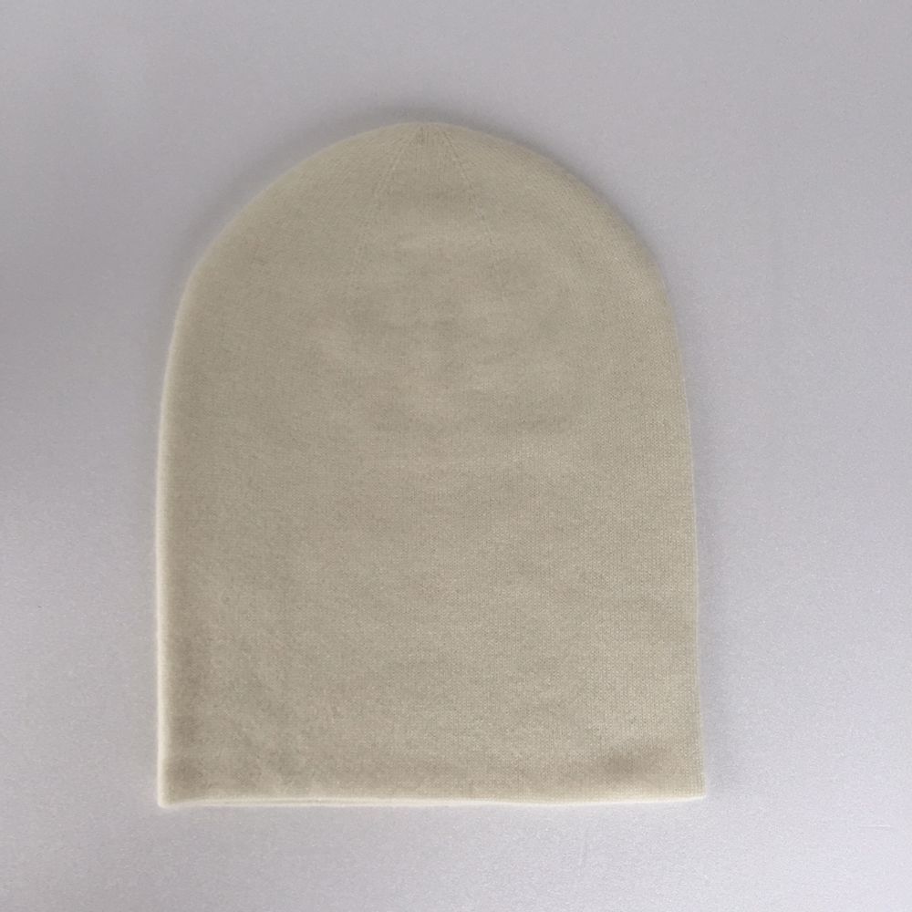 Chapeaux - Bonnet en cachemire double épaisseur en jersey, réversible. - COCOON PARIS