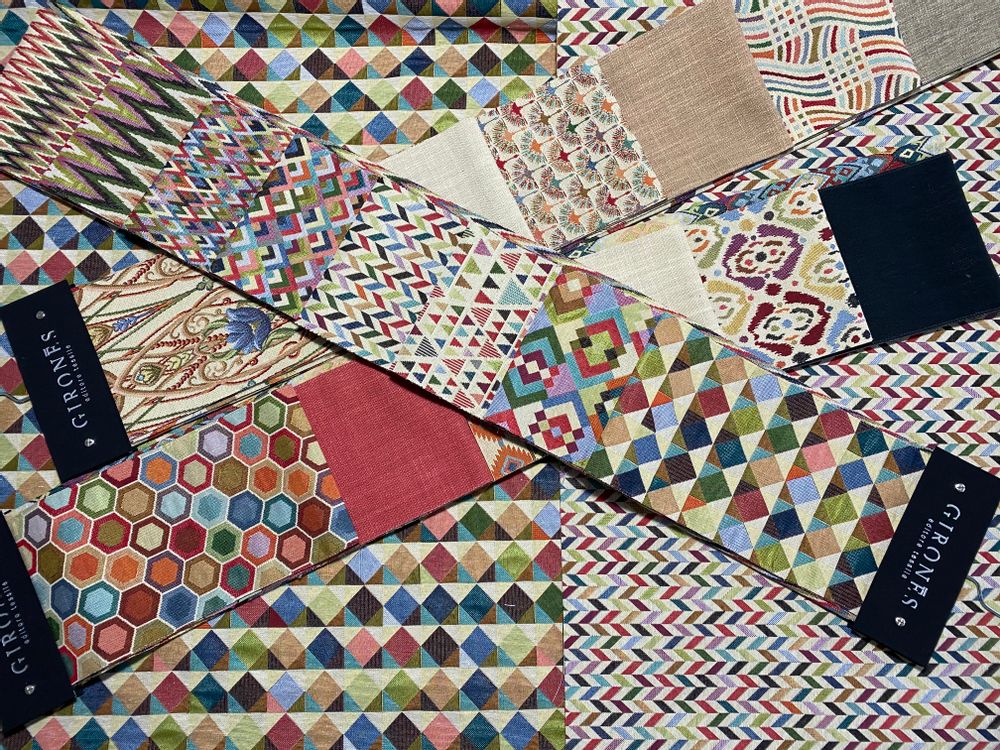 Upholstery fabrics - Santorini Collection - Gobelin fabrics - GIRONES