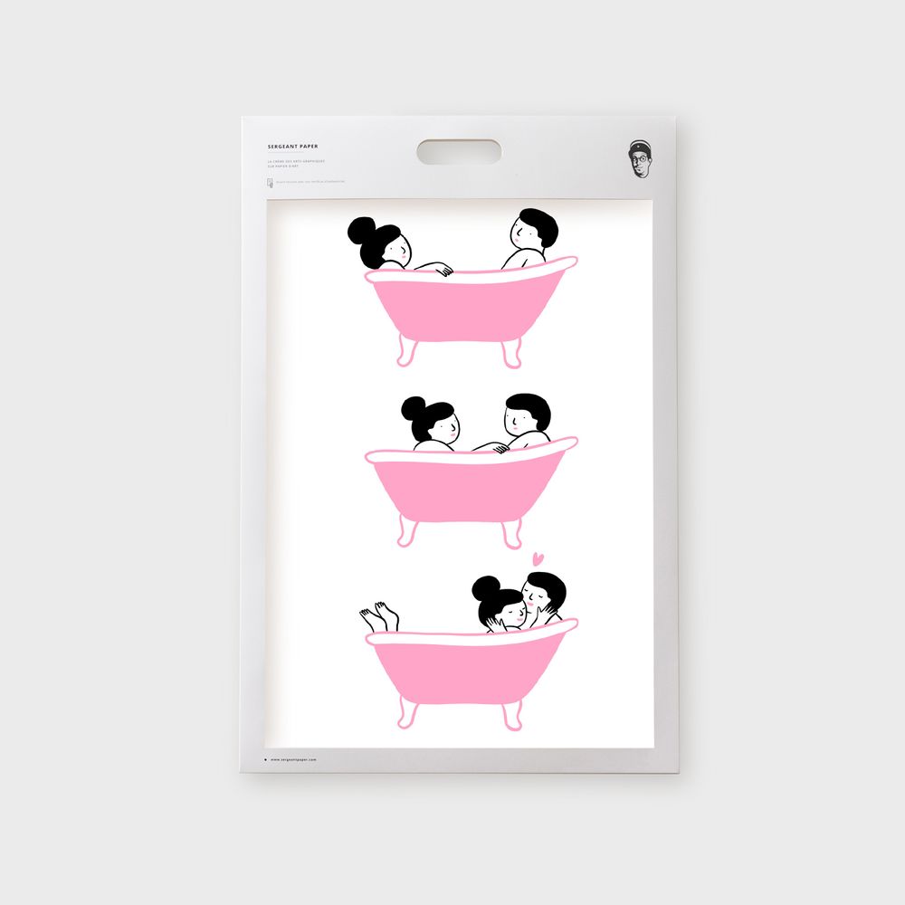 Poster - Art Print - with the Sorlet sisters - SERGEANT PAPER