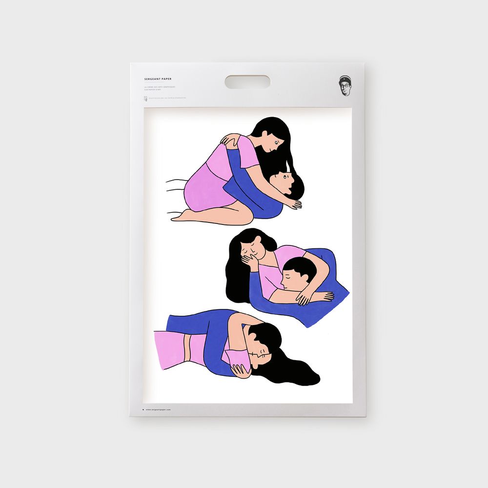 Poster - Art Print - with the Sorlet sisters - SERGEANT PAPER