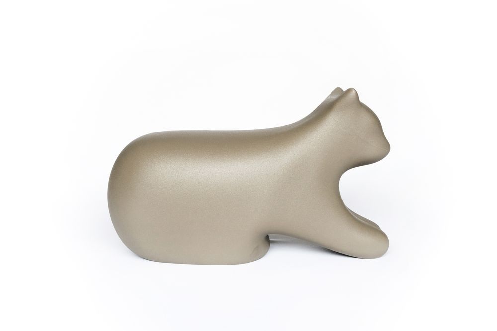 Objets design - Chat Ty Shee Zen Taupe - TY SHEE ZEN