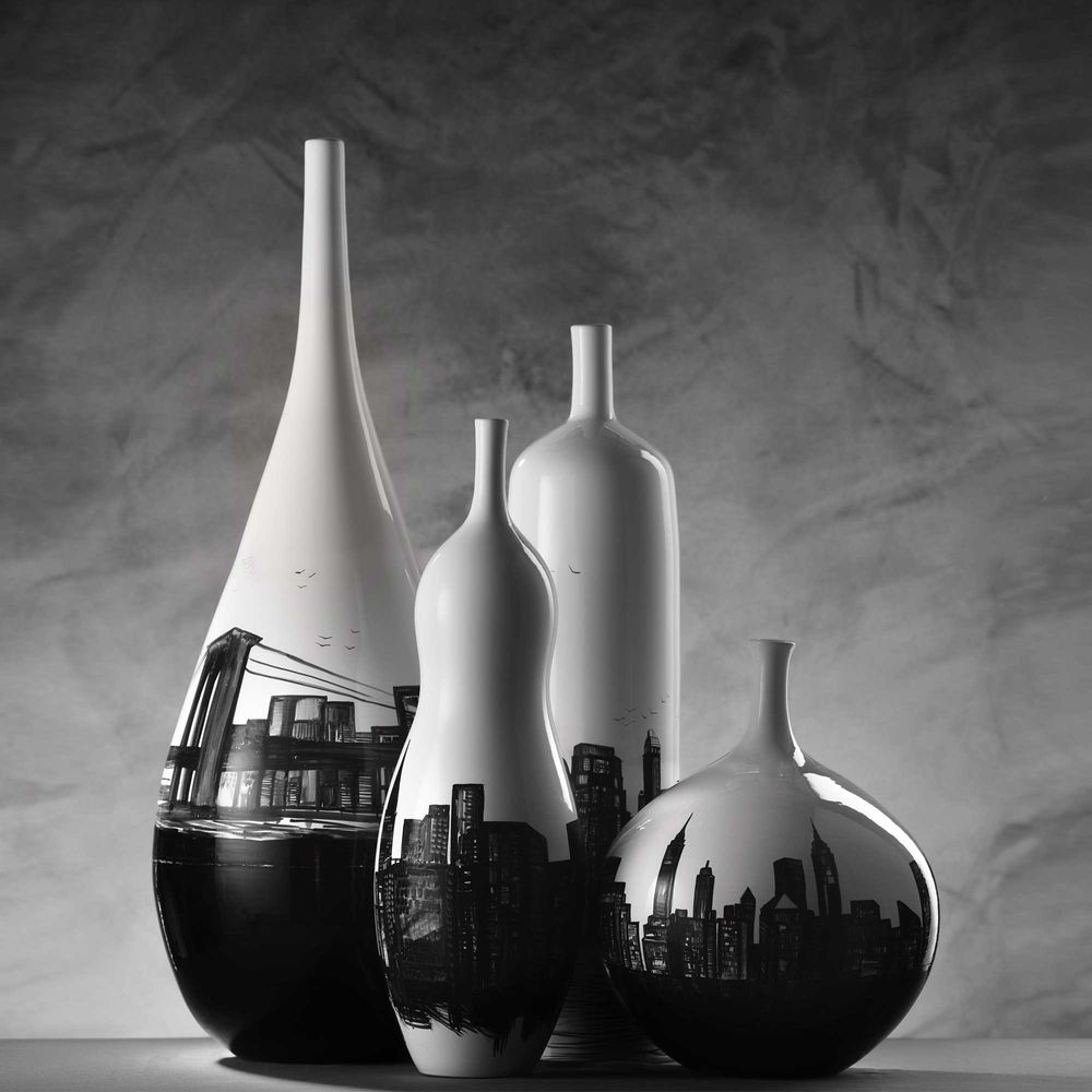 Ceramic - Bottle vase - ARTEFICE ATELIER