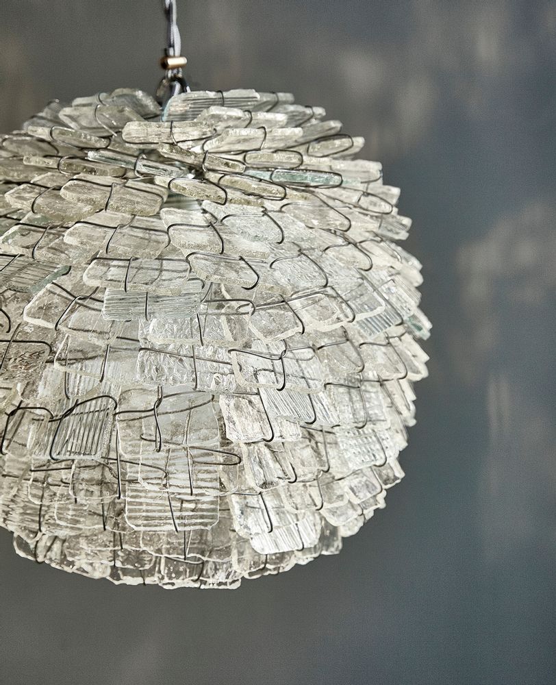 Hanging lights - FRAMMENTI - Handmade glass lights - Transparent - STUDIOSILICE