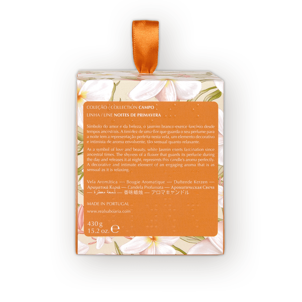 Candles - Noites de Primavera Scented Candle - REAL SABOARIA