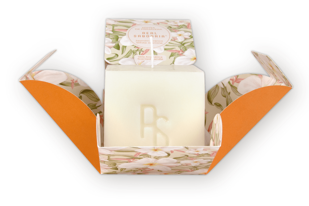 Candles - Noites de Primavera Scented Candle - REAL SABOARIA