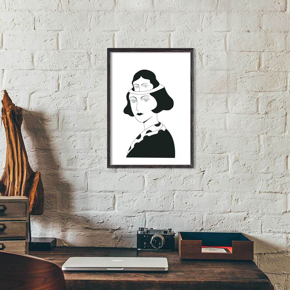 Poster - Art Print - Women with Clorinde - SERGEANT PAPER