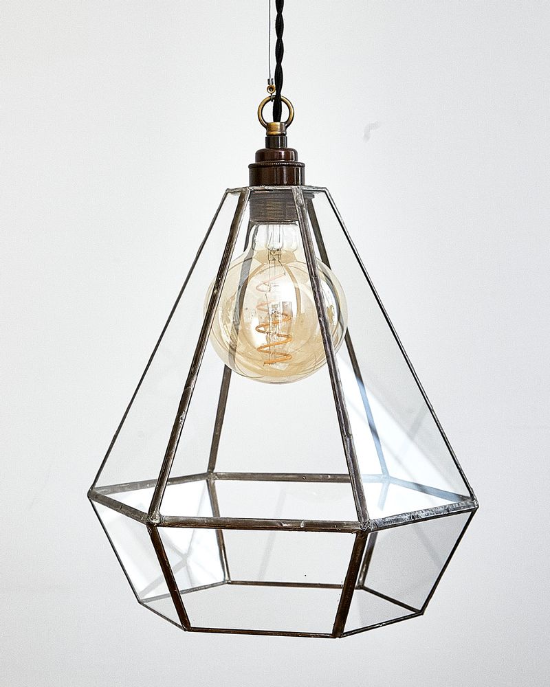 Hanging lights - NUDE - Handmade glass lights - Elena and Francesca - STUDIOSILICE