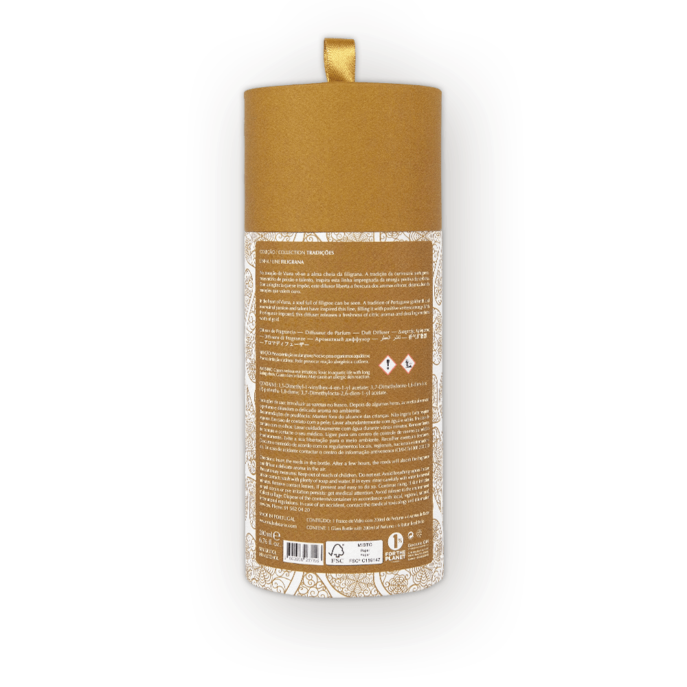 Diffuseurs de parfums - Diffuseur de Parfum Filigrana - REAL SABOARIA