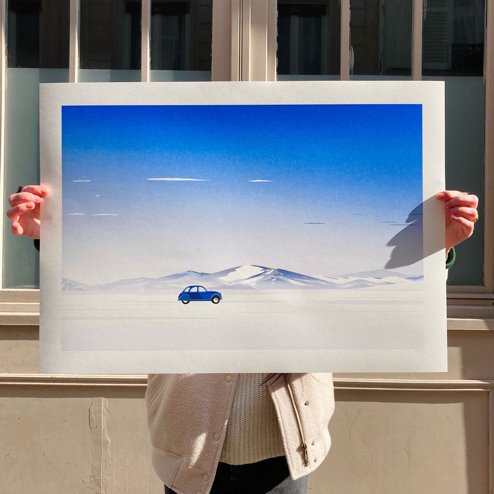 Autres décorations murales - Affiches / illustrations - EVASION - Julie Guillem - SERGEANT PAPER