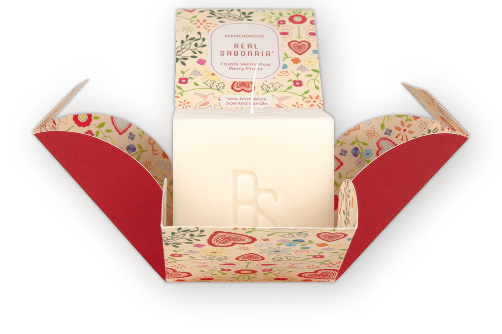 Candles - Namorados Scented Candle - REAL SABOARIA