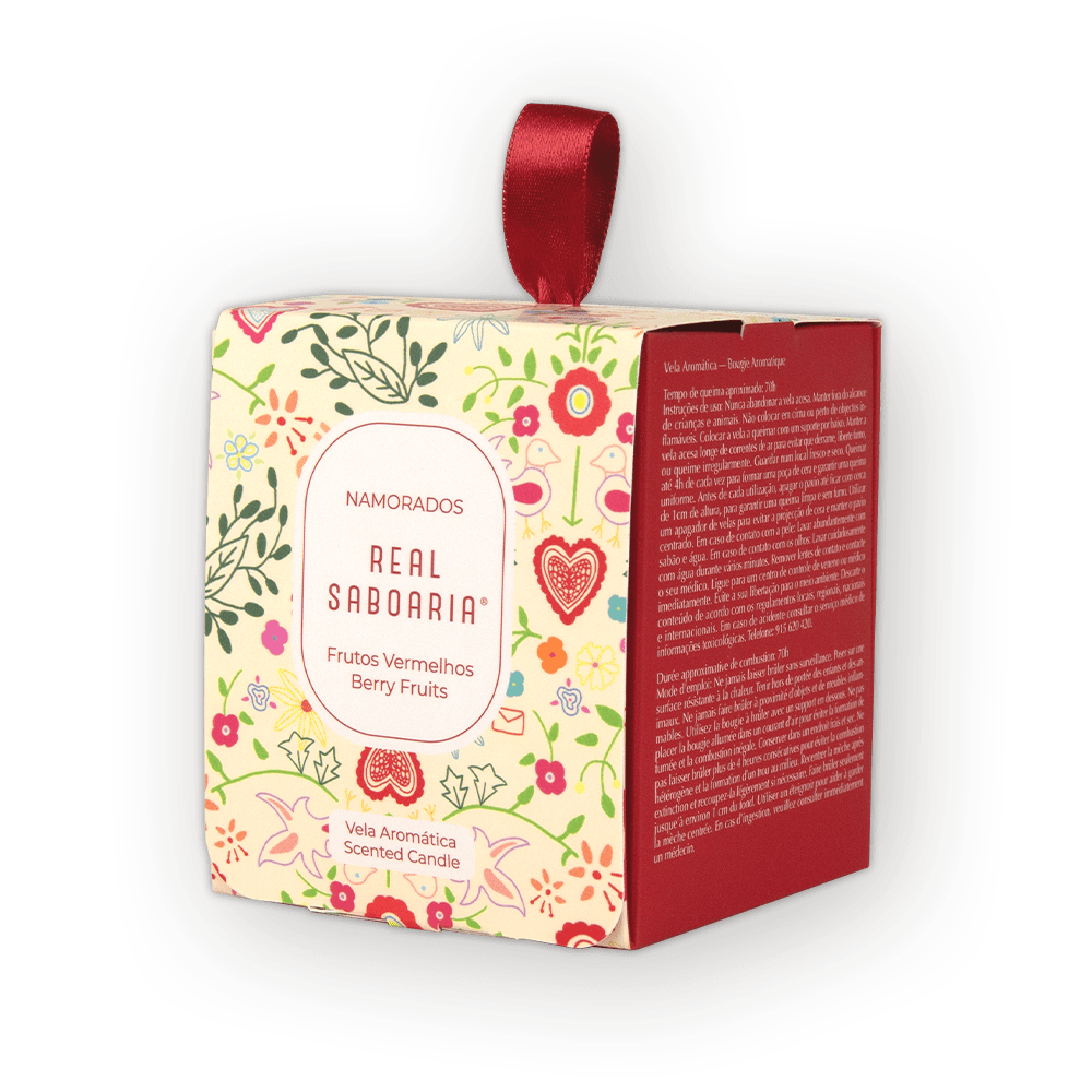 Candles - Namorados Scented Candle - REAL SABOARIA