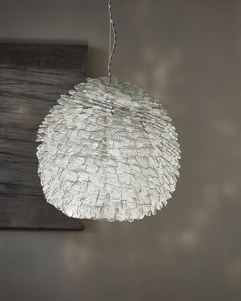 Hanging lights - FRAMMENTI - Handmade glass lights - Transparent - STUDIOSILICE