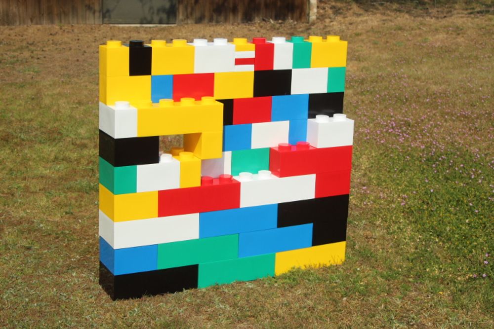 Aménagements pour bureau - Brick It 8 plots - PETIT POUCE FACTORY