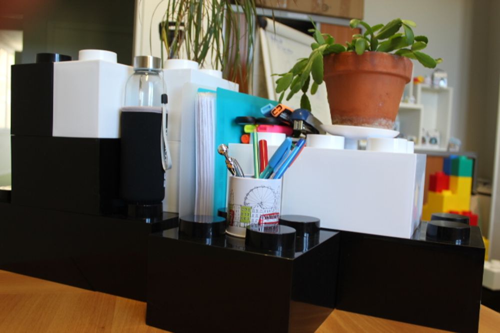 Aménagements pour bureau - Brick it 1/4 plot - PETIT POUCE FACTORY