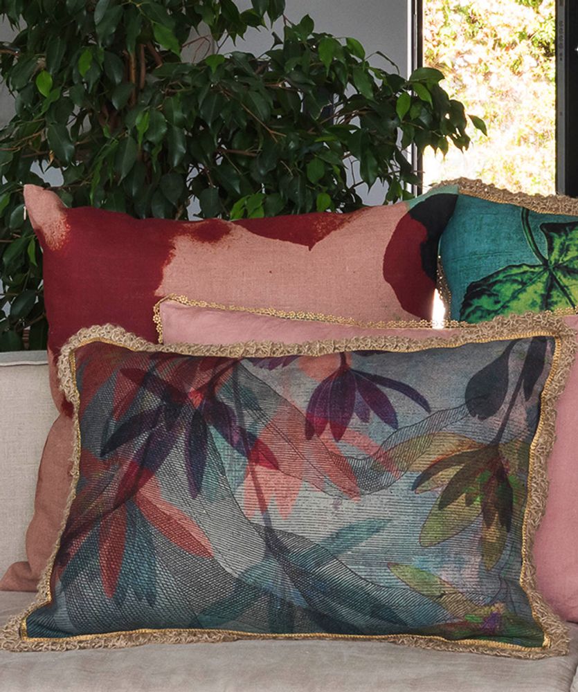 Coussins textile - Housse de coussin 100% Lin Solitude - TRACES OF ME