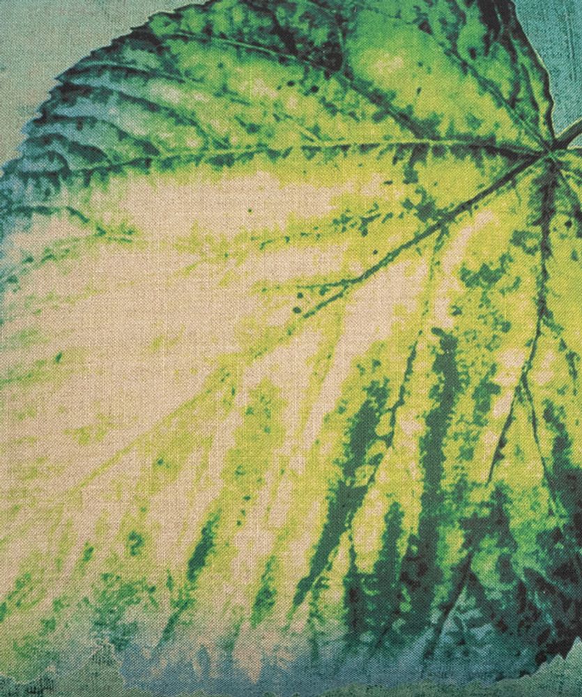 Coussins textile - Housse de coussin100% Lin Leaf  - TRACES OF ME