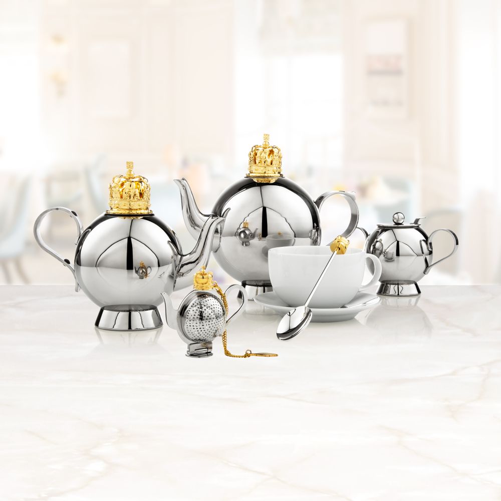 Pièces uniques - Théière Queen’s (disponible en versions 2 ou 4 tasses) - NICK MUNRO