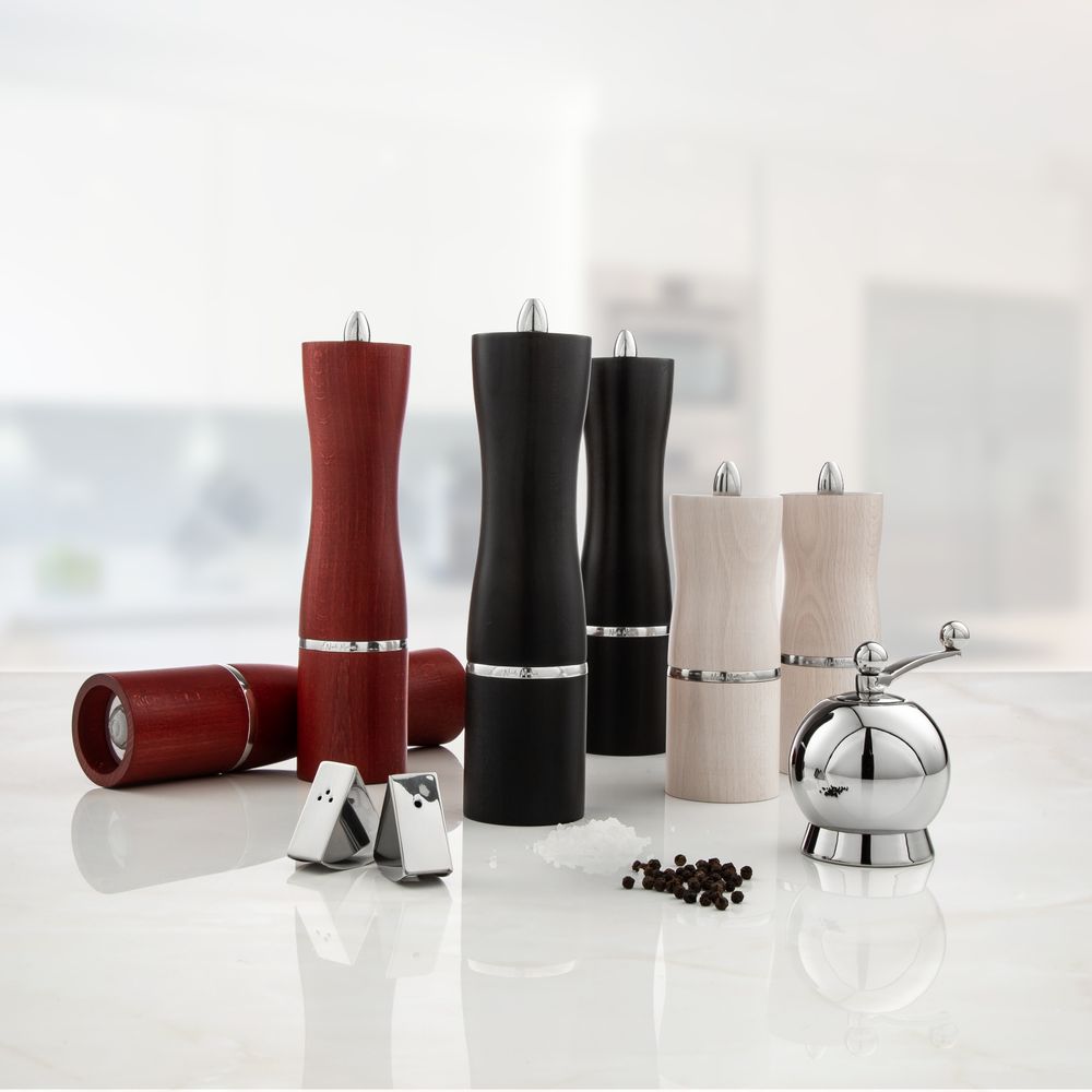 Spice grinders - Spheres Salt & Pepper Mills Small - NICK MUNRO