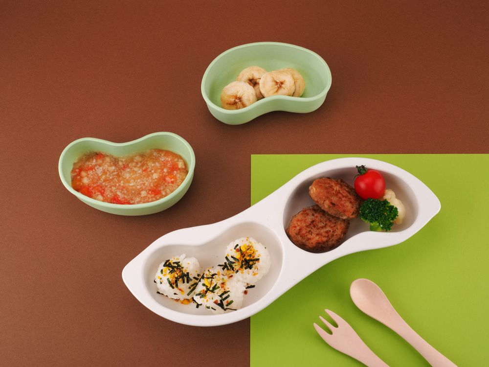 Repas pour enfant - Set de vaisselle pour enfants Soramame - ANGELETTE