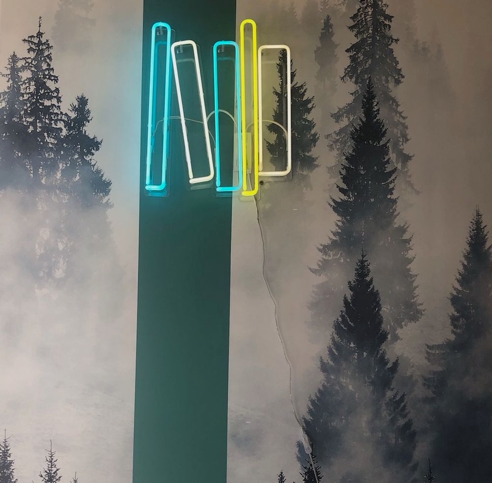 Paintings - Neon board “B00Ks” - CAROLINE BAUP