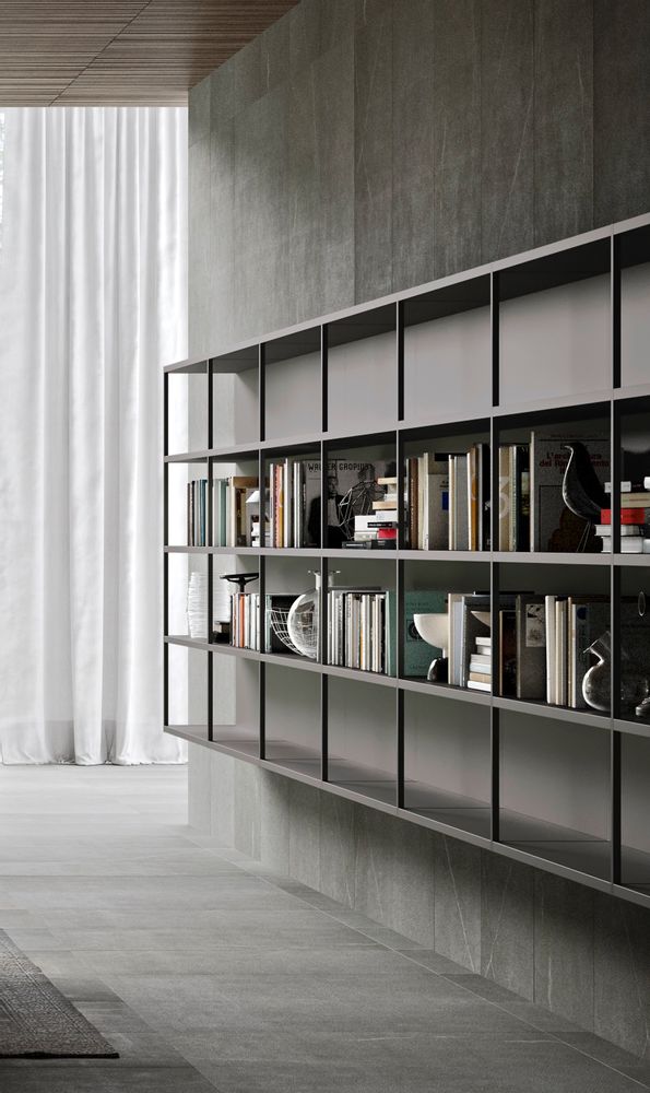 Bookshelves - WALLBOX hanging elements - EMMEBI HOME ITALIAN STYLE