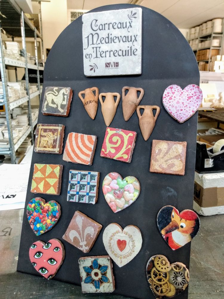 Cadeaux - Magnets en terrecuite - STUDIOSVE