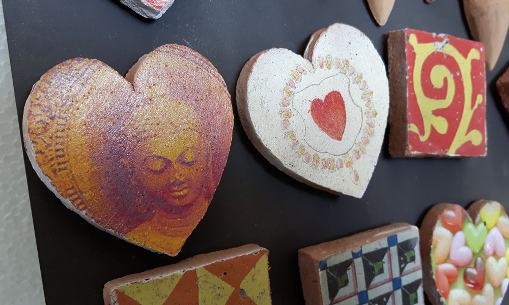 Cadeaux - Magnets en terrecuite - STUDIOSVE