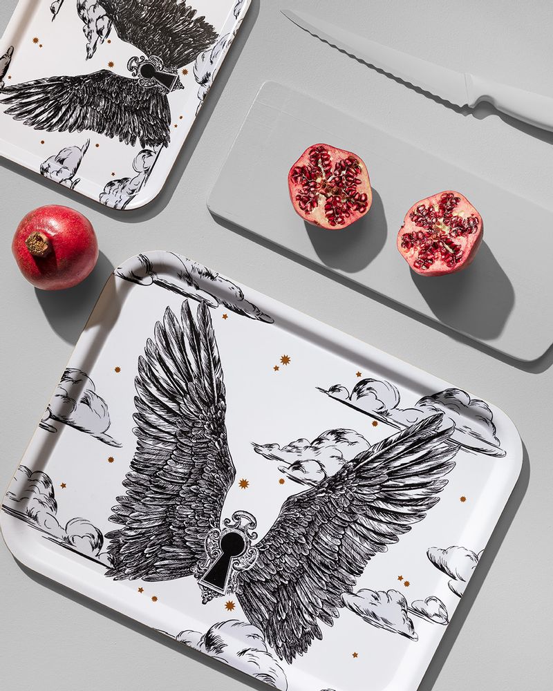 Table mat - Wings of Desire - Tray - Serving trays - JAMIDA OF SWEDEN