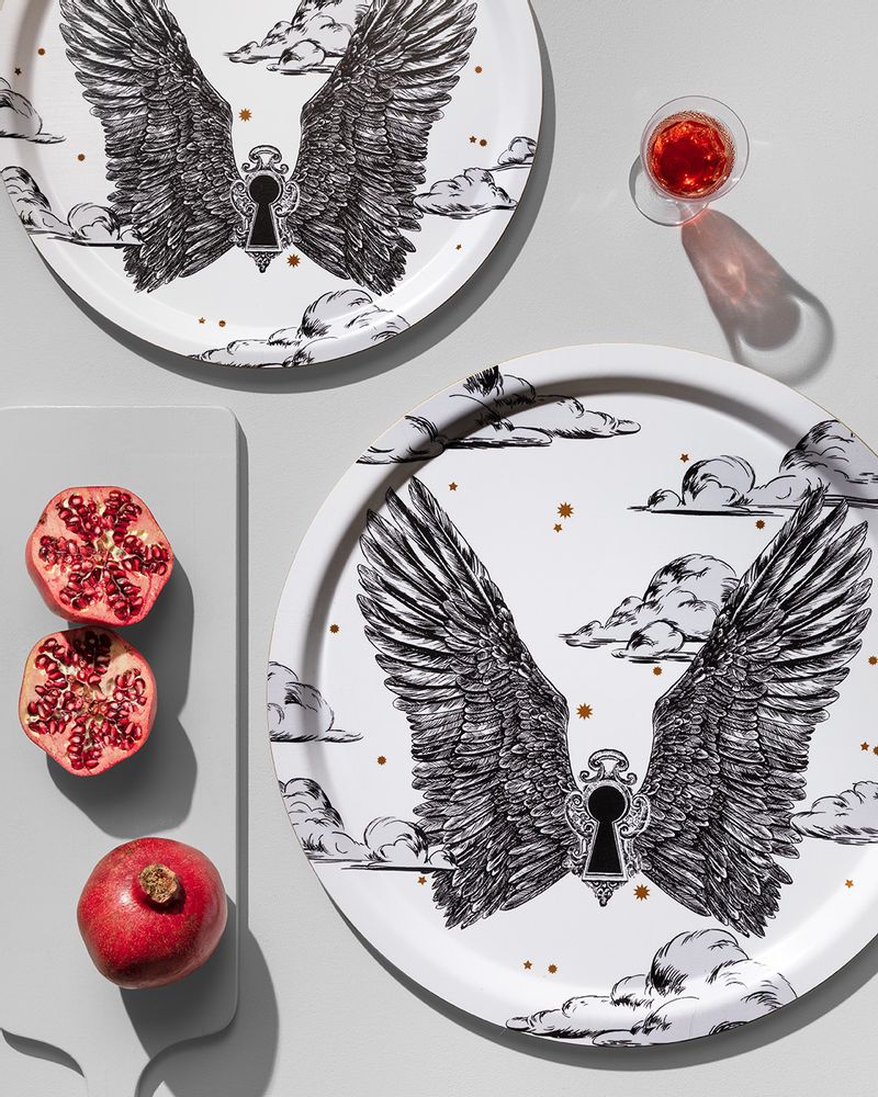 Table mat - Wings of Desire - Tray - Serving trays - JAMIDA OF SWEDEN