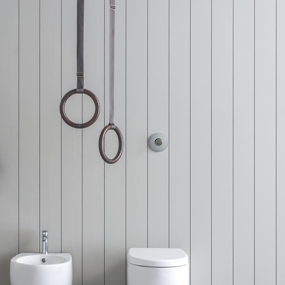 Porte-serviettes - Porte-serviettes suspendu au plafond multifonctionnel   - EVER LIFE DESIGN