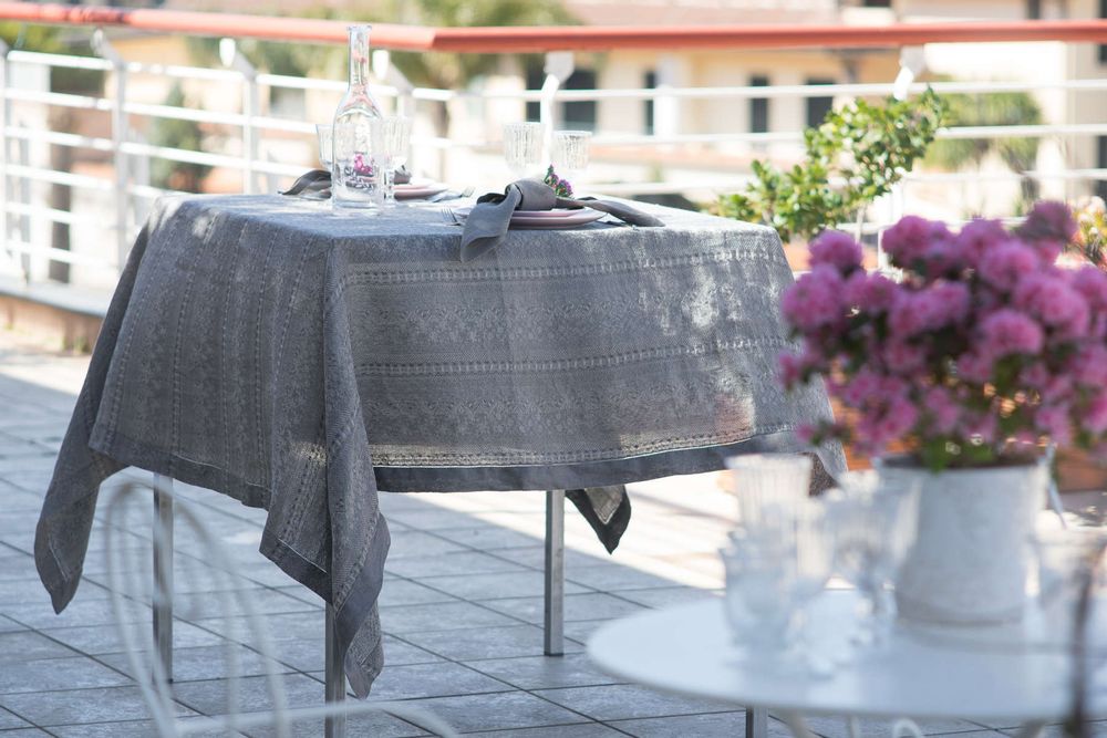 Table linen - 100% linen tablecloth “Sofia” - EVA