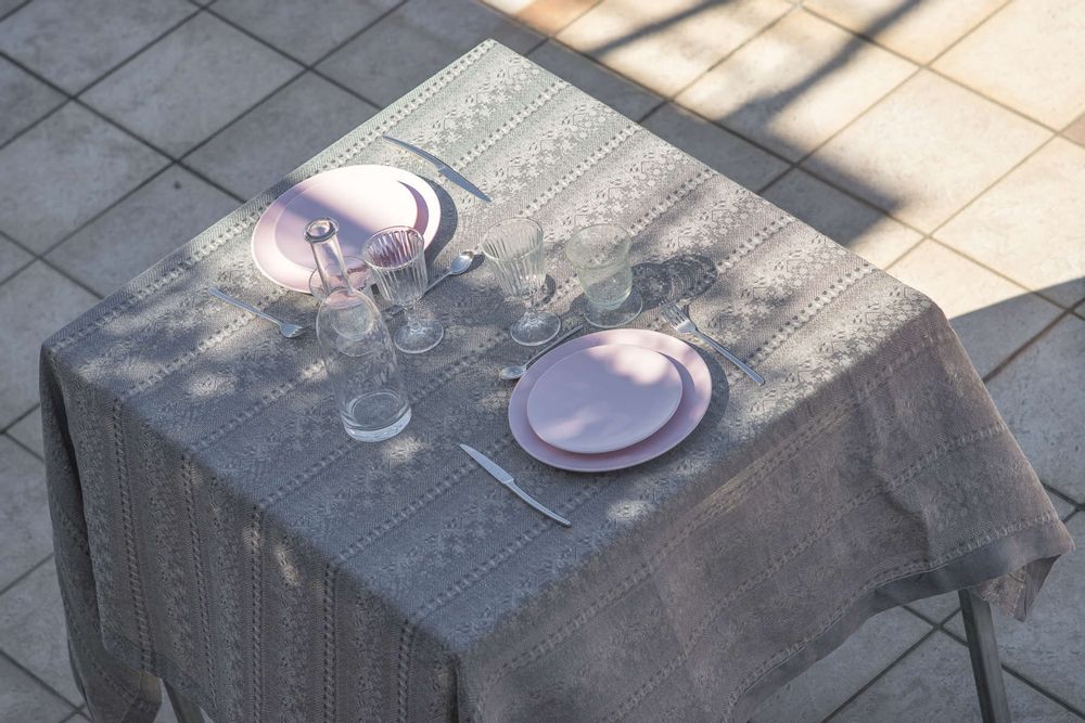 Table linen - 100% linen tablecloth “Sofia” - EVA