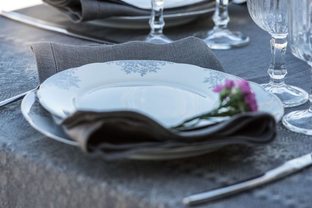 Linge de table textile - Nappe 100% lin « Susan » - EVA