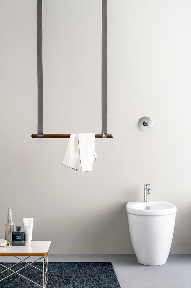 Porte-serviettes - Porte-serviettes en bois de hêtre  - EVER LIFE DESIGN
