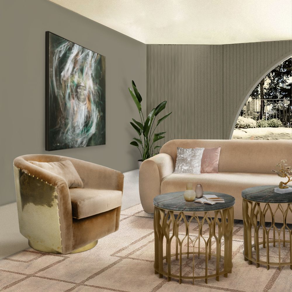 Autres tables  - TABLE D'APPOINT MECQUE - BRABBU