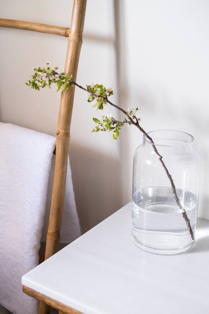 Decorative objects - APOLO GLASS VASE Ø15X25 CR21529 - ANDREA HOUSE