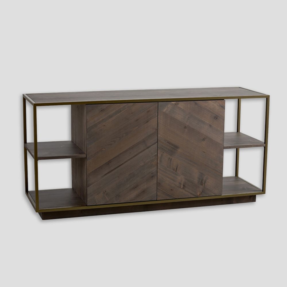 Chests of drawers - wooden sideboard - DIALMA BROWN