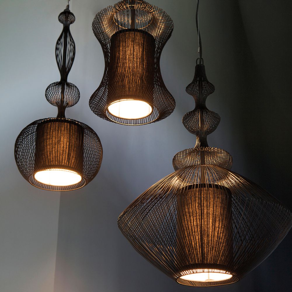 Hanging lights - Pendant lamp OPIUM, TIBET & IMPERATRICE - FORESTIER