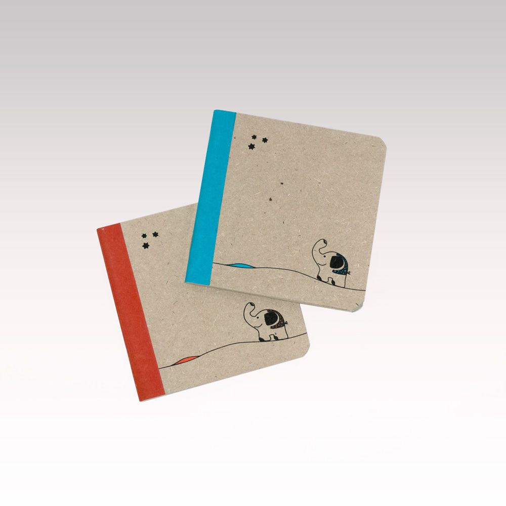 Children's arts and crafts - Range of stationery in elephant poo paper - RUE RANGOLI