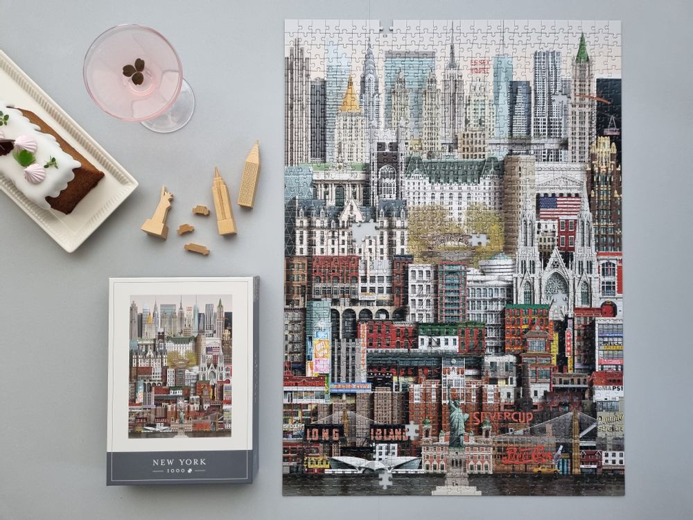 Children's games - jigsaw puzzles (1000 pieces) - MARTIN SCHWARTZ