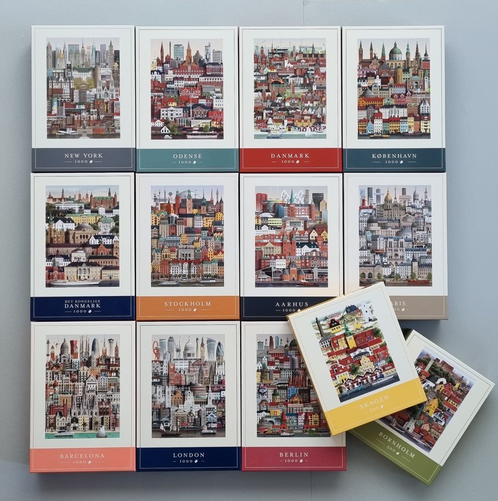 Children's games - jigsaw puzzles (1000 pieces) - MARTIN SCHWARTZ